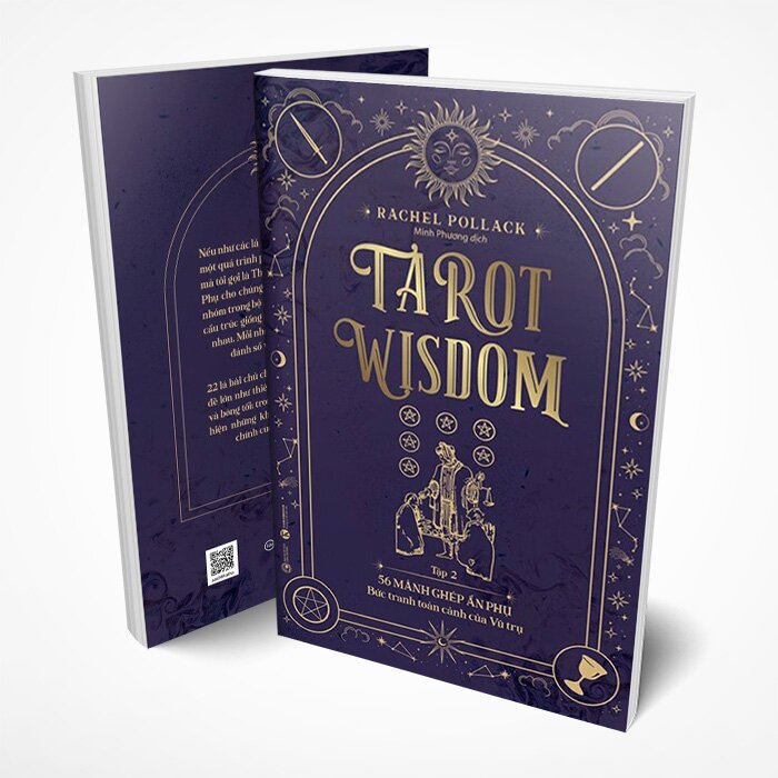 Sách - Combo 2 Cuốn Tarot Wisdom (Tập 1+2) (TH)