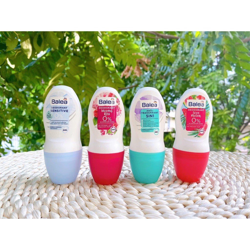 Lăn Khử Mùi Balea 0%, 24h, 50ml [ Hàng Đức]