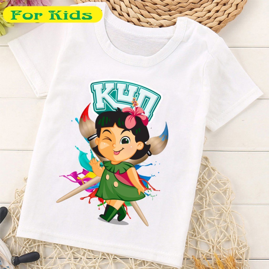 Áo Thun Cho Bé In Hình Gia Đình Kun Family Nông Dân Siêu Phàm Siêu Hot.