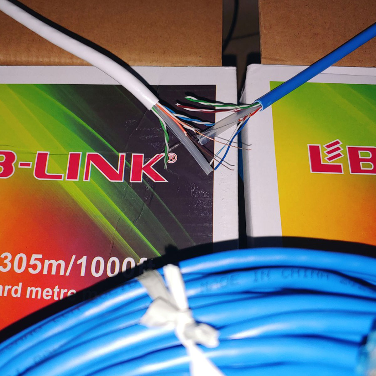 [HCM] Cáp Mạng Lan CAT6, Cuộn 305m, Dây mạng, cáp lan, dây lan