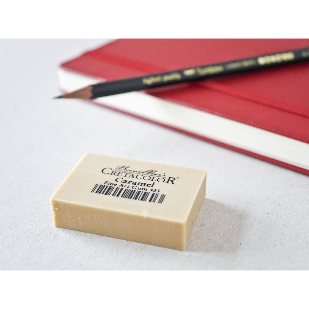 Gôm tẩy chì KHÔNG LÀM MÒN GIẤY caramel Cretacolor