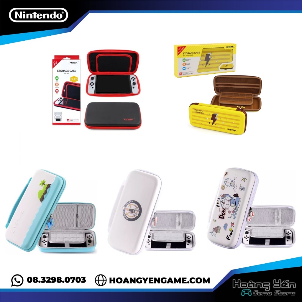 Túi Chống Sốc Cho Máy Nintendo Switch Oled Doraemon Edition