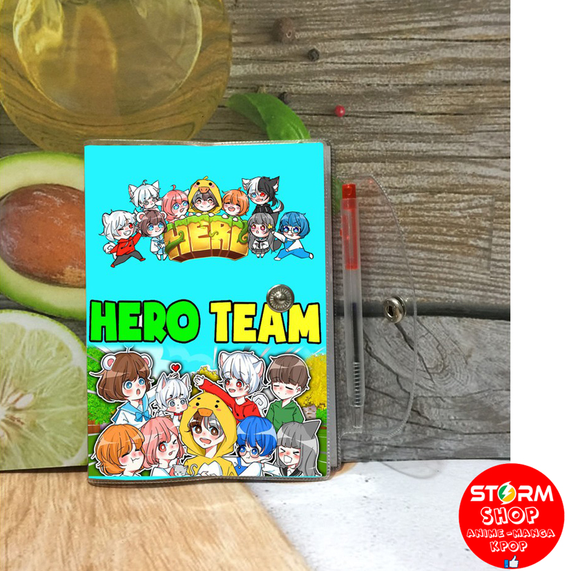 [HCM]Sổ tay Hero Team (Tặng kèm bút viết)