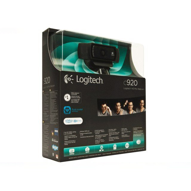 Webcam full HD 1080p cho máy tính | Logitech C920 Pro