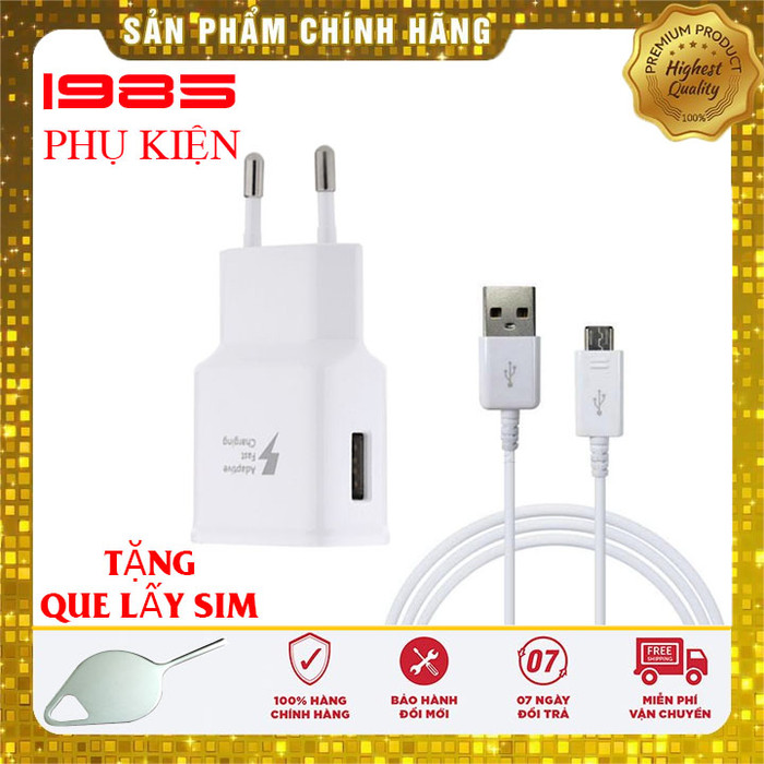Bộ sạc nhanh samsung tab a 7.0 2016 t280 chính hãng