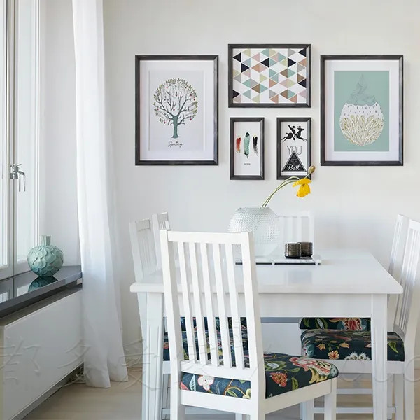 Binbin ka62 feather art wall picture frame