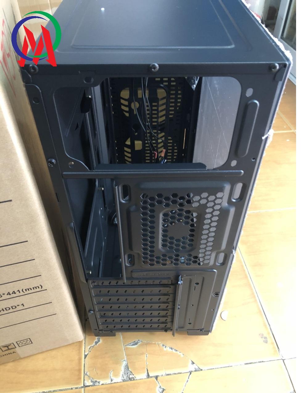 [HCM]Case VSP V3-607 Gaming-Trong Suốt