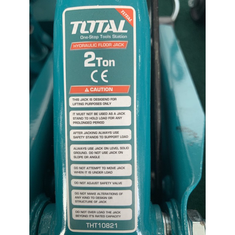 [Chính hãng] [Ảnh thật] Con đội cá sấu Total THT10821 2 tấn [Hàng Chính Hãng Total]