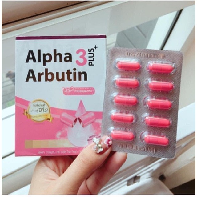 [CHUẨN] Kích Trắng ALPHA ARBUTIN 3 Plus Thái Lan