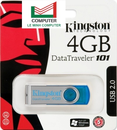 Usb 2.0 4gb kingston tem fpt