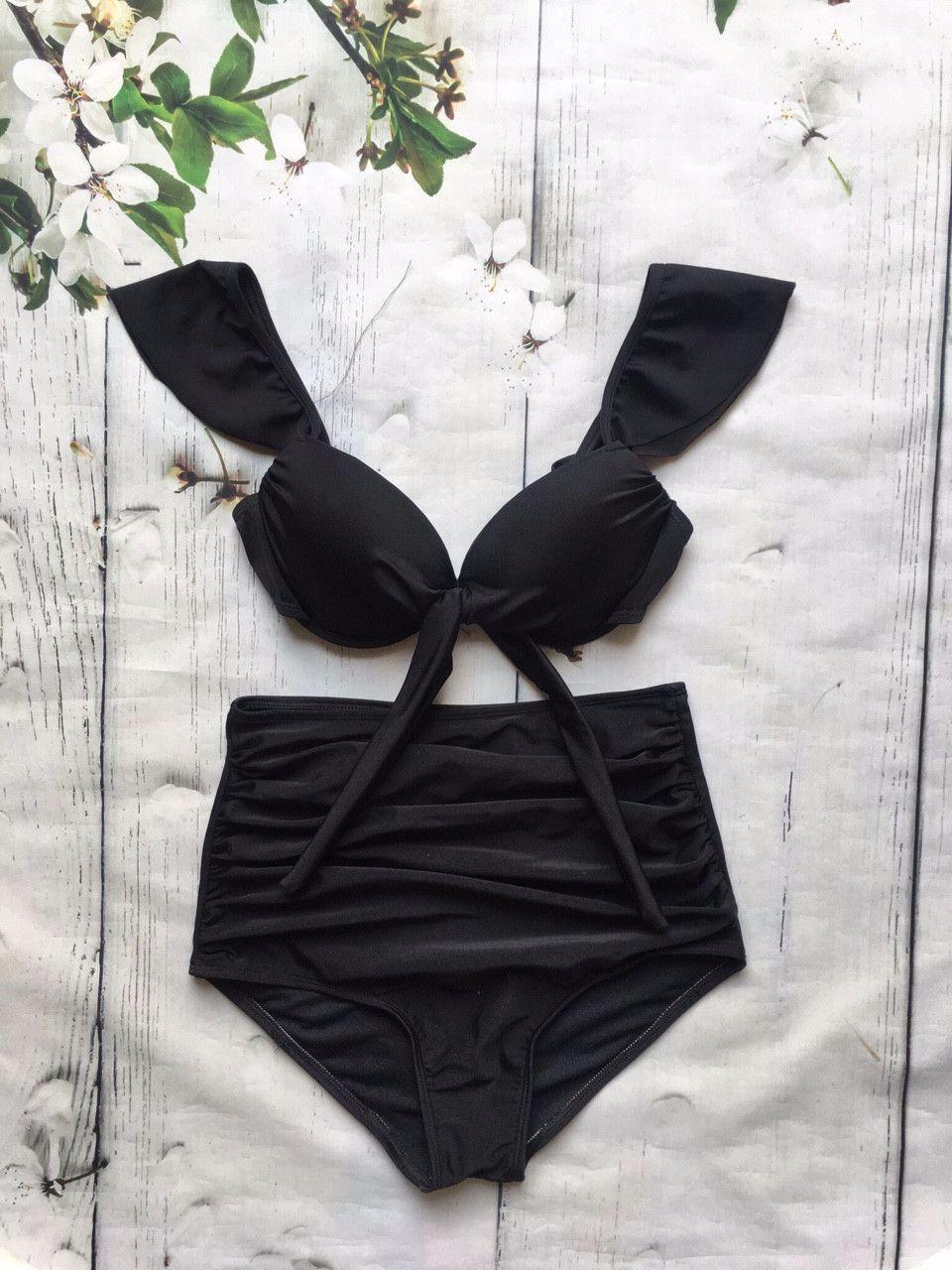 Bô bikini cánh tiên đen