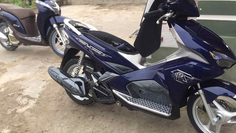 ốp bô e mạ crom cho xe air blade 2016 2017 2018 2019