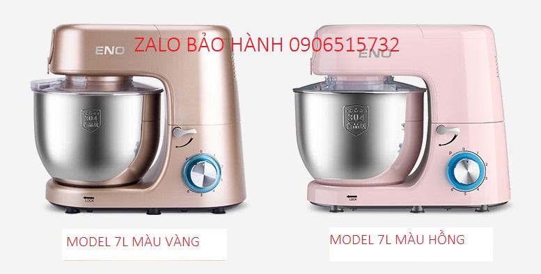 Máy trộn bột công suất 1500w dung tích âu thố 7L