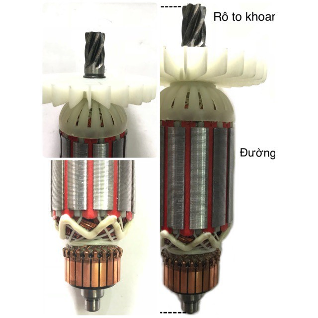 Rô To Thay Thế Chung Cho Máy Khoan Đục