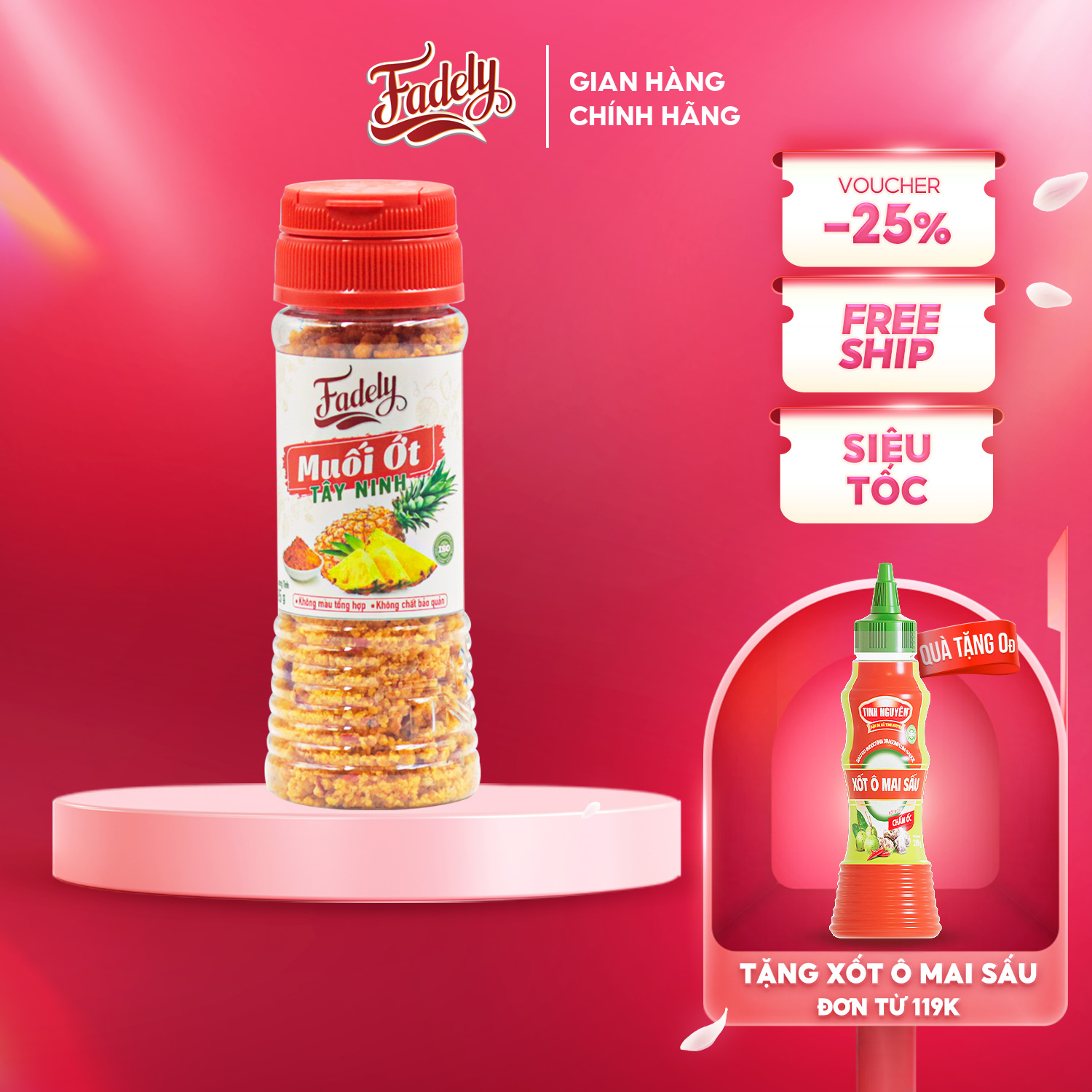 Muối Ớt Tây Ninh Fadely (95g)