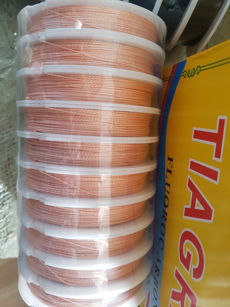 Dù Câu Cá ID4 siêu bền 50m , dù hồng lõi