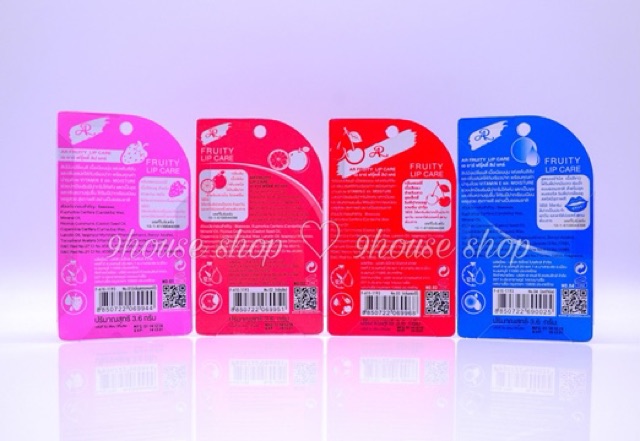 Son Dưỡng Môi Fruity Lip Care Thailand