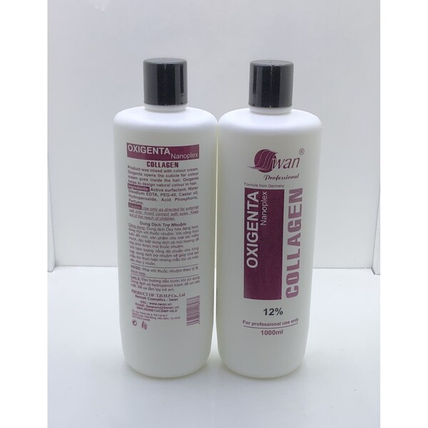 Oxy trợ nhuộm Swan 1000ml y