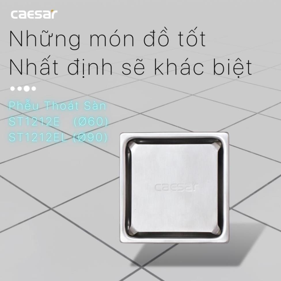 Thoát sàn Caesar - ST1212E Ø60 & ST1212EL Ø90