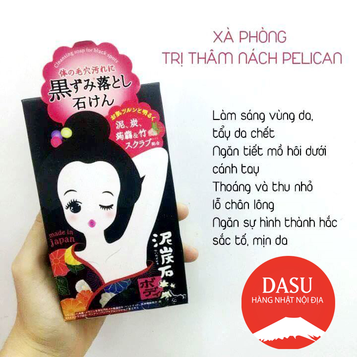 [HCM]Xà Phòng Thâm Nách Pelican nội địa Nhật Bản