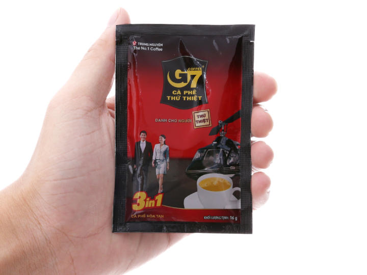 Cà phê trung nguyên G7 bịch 50 gói – cafe G7 – trung nguyên – top1shop