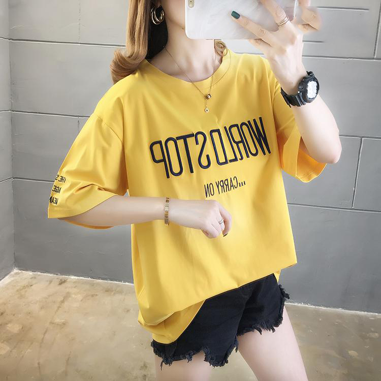 Áo Thun Nữ Form Rộng Giấu Quần Carry