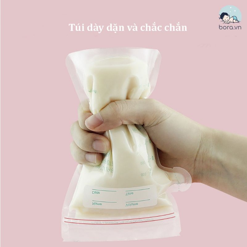 TÚI TRỮ SỮA 200ML MISUTA (CÓ VÒI RÓT)