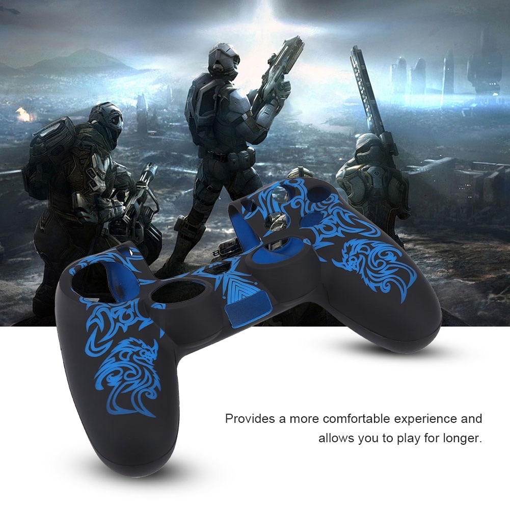 Bọc silicon dragon stylus ps4 vỏ bọc Silicon Case tay cầm Ps4 game Stylus