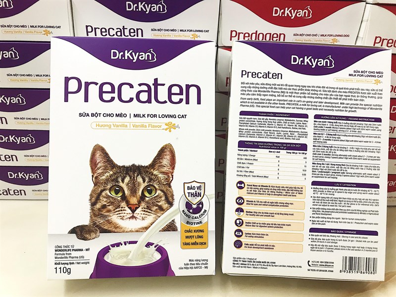 Sữa Bột Cho Mèo Cao Cấp Precaten Dr.Kyan