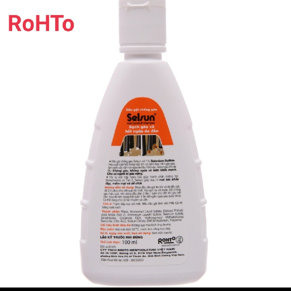 Dầu gội chống gàu Selsun 100ml