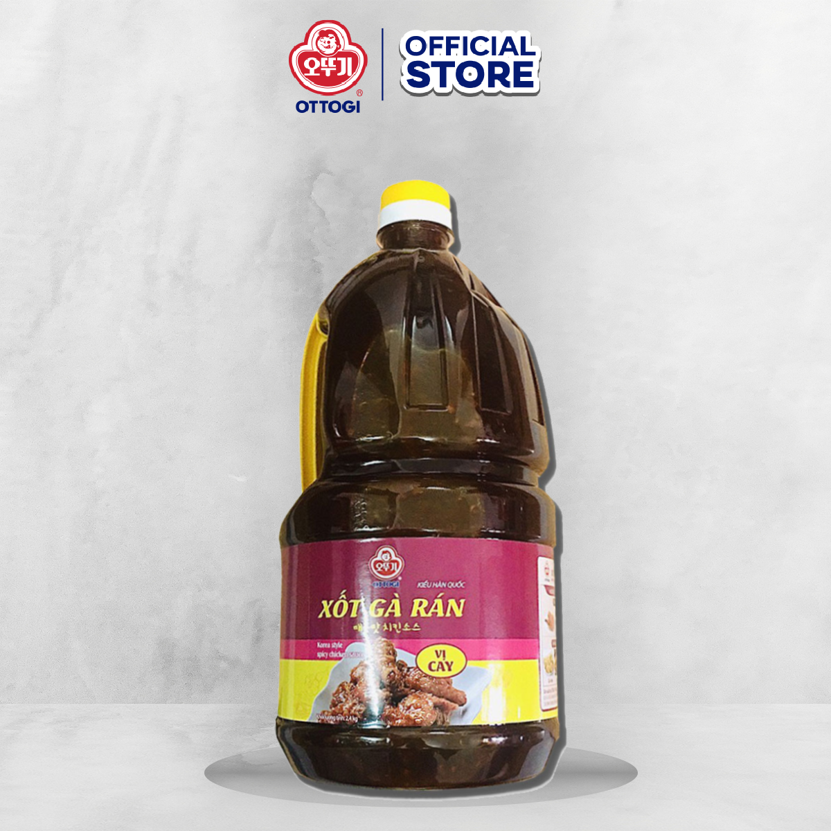 Sốt Gà Rán Otoki Chai 2.4KG - Vị Cay