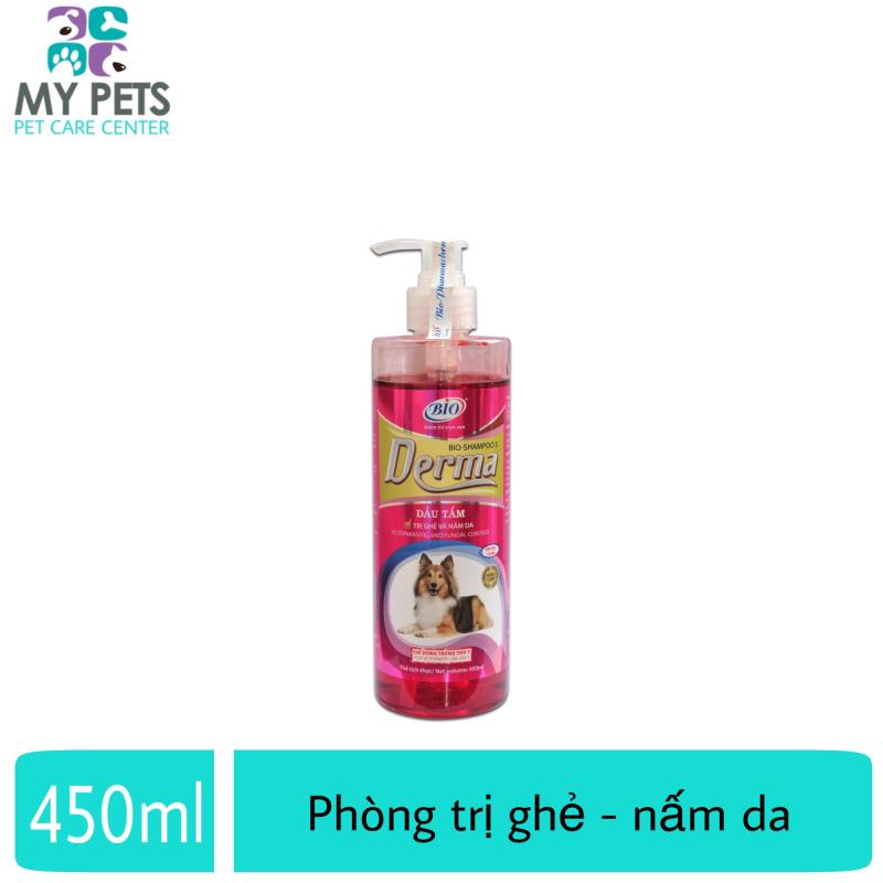 Sữa tắm ve ghẻ, nấm da cho chó mèo - Bio Derma Premium 450ml
