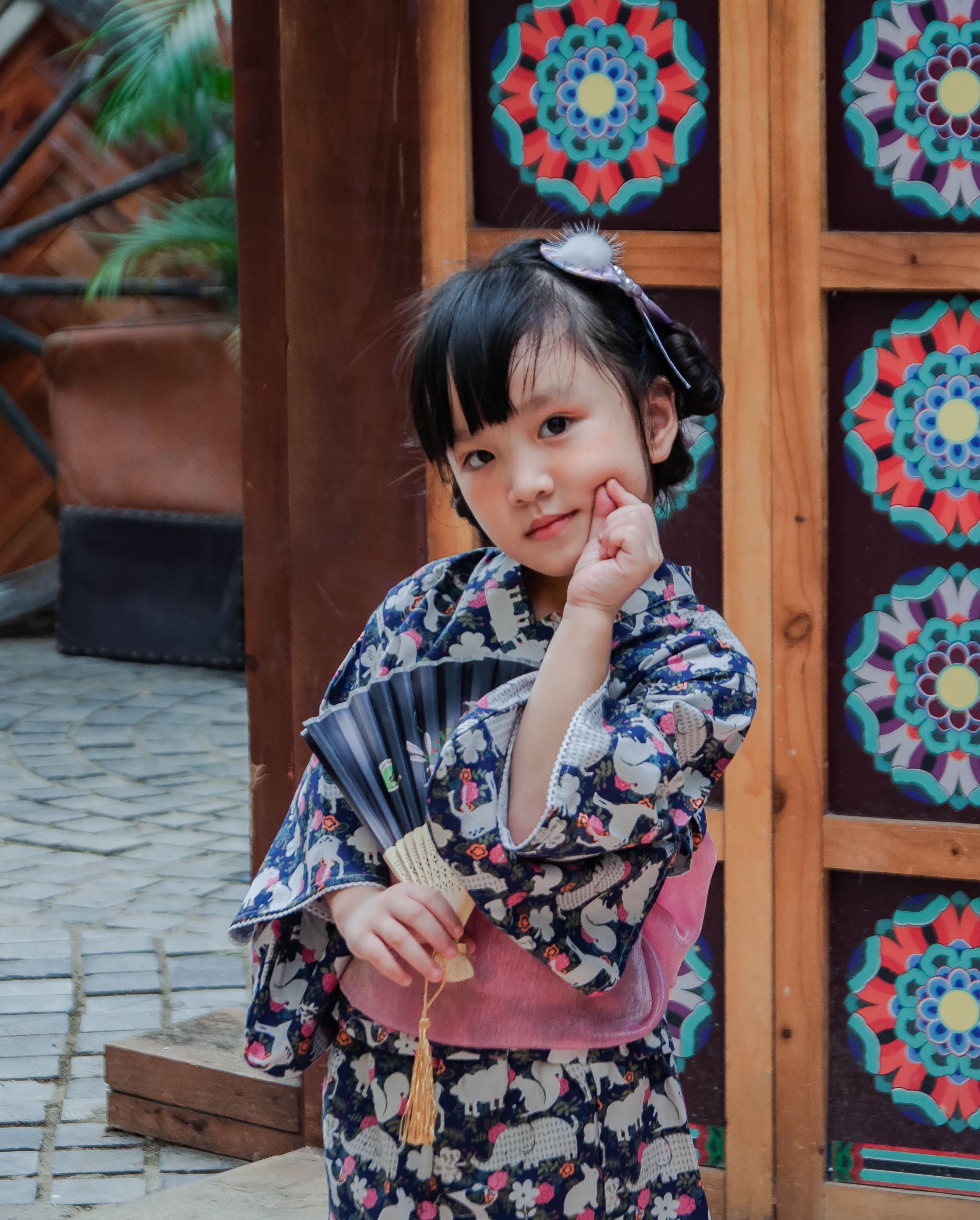 (PiPo) Kimono Cách Tân Cho Trẻ Em Phong Cách Nhật Bản