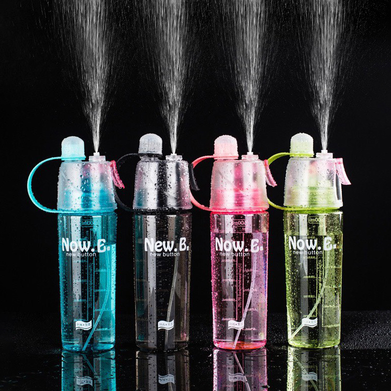 Bình Nước Thể Thao Phun Sương NOW E - 600ml