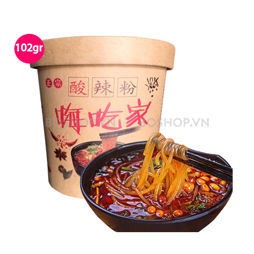 THÙNG 6 HỘP Miến hộp chua cay Trùng Khánh