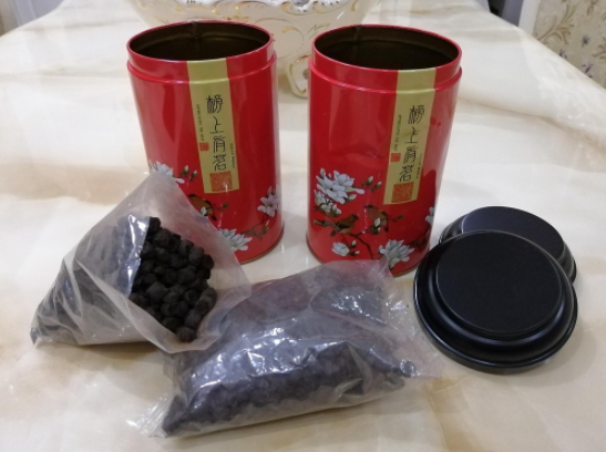 [HCM]trà phổ nhĩ hóa thạch toái ngân tử 250gr