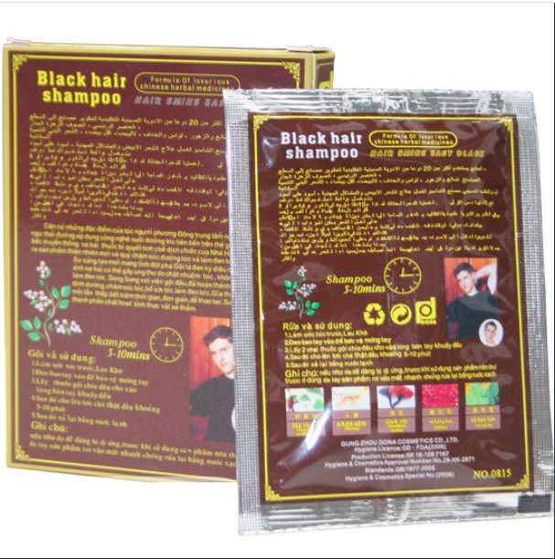 Dầu Gội Đen Tóc Black Hair Shampoo