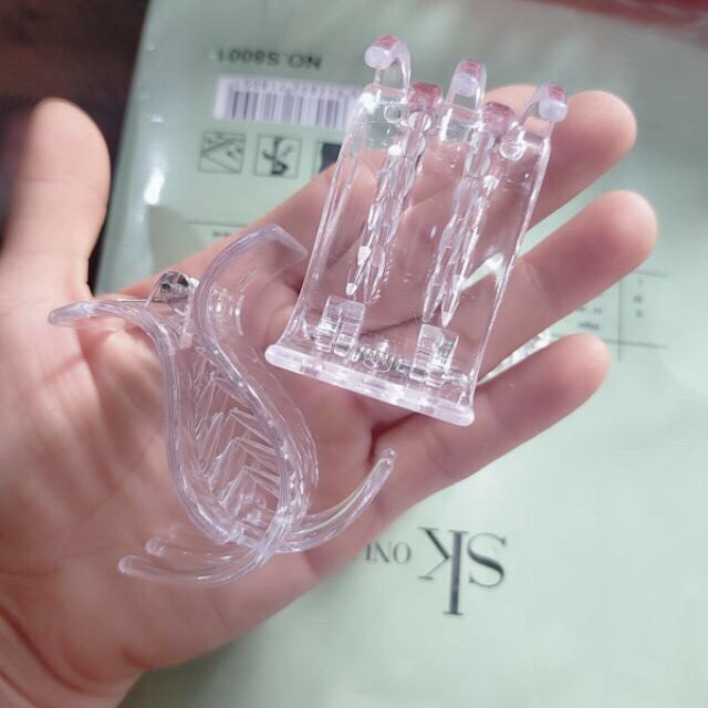 SỈ SET 12 KẸP TÓC CÀNG CUA TRONG SUỐT (COMBO 12 Chiếc)