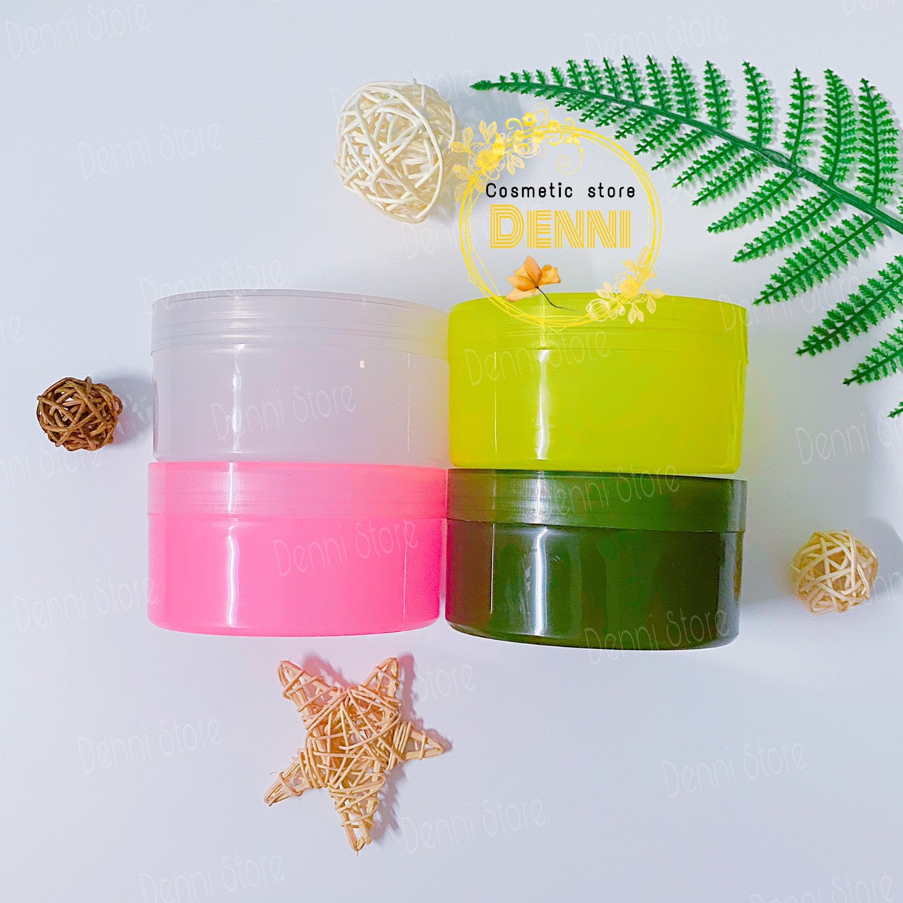 Hủ đựng kem 300g nhiều màu