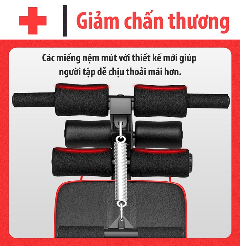 (ẢNH THẬT & VIDEO)BG - Ghế tập bụng cong muse Mẫu Su-119
