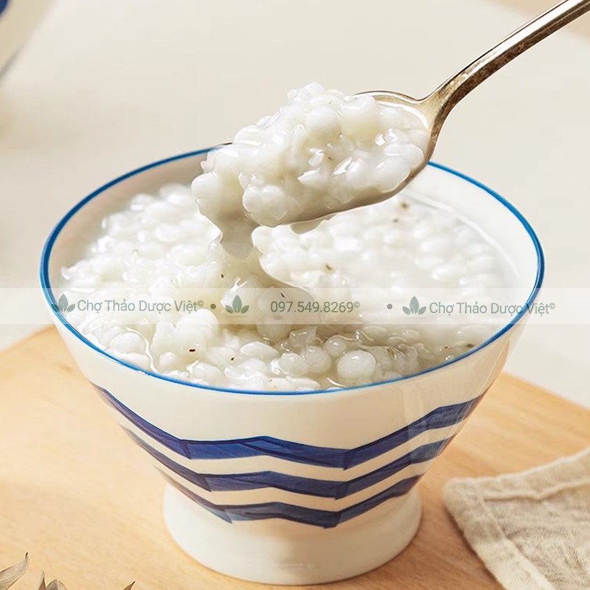 Hạt ý dĩ nếp 1kg, hạt bobo, y dĩ nấu sữa hạt, thơm, bở bùi, nấu chè, cháo, hầm gà - Chợ Thảo Dược Việt
