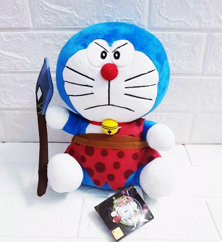 [HCM]GẤU BÔNG DOREMON THỔ DÂN MẶT CAU CÓ (28 CM) GB210