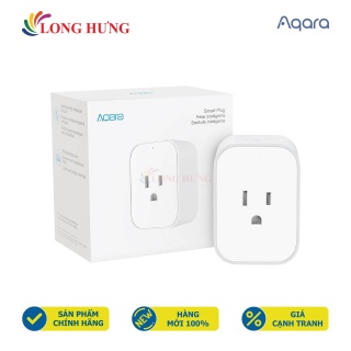 Ổ cắm điện thông minh Aqara Smart Plug Zigbee 3.0 EU AP007EUW01 SP-EUC01- Hàng chính hãng - Điều khiển qua App, hẹn giờ, lên lịch hoạt động thumbnail