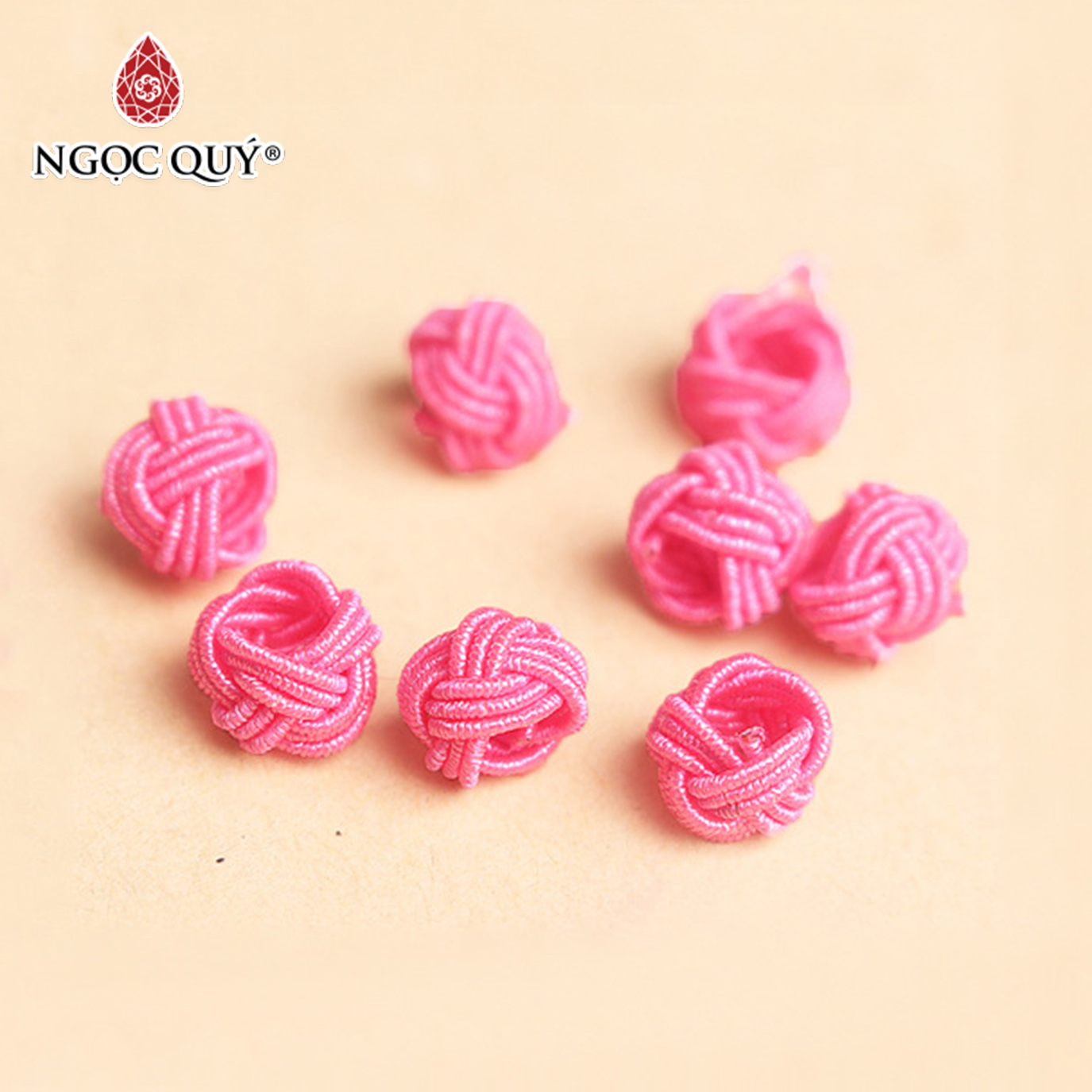 Combo 5 nút thắt 8mm - Ngọc Quý Gemstones