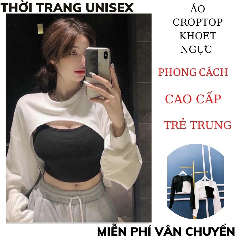 Áo croptop khoét ngực nữ ,áo croptop form rộng ,áo croptop nữ unisex ,áo croptop dài tay nữ ,áo nữ sexy ,XƯỞNG MAY B&Q ,áo croptop hàn quốc ,áo siêu rẻ ,áo nữ ,áo kiểu nữ ,áo croptop dài tay nữ ,quần ống rộng ,quan ống bom ,áo 2 dây body