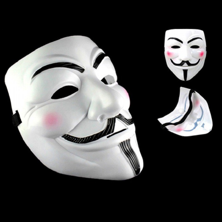 Mặt Nạ Hacker (hóa Trang) hinh thật shop chụp 100%