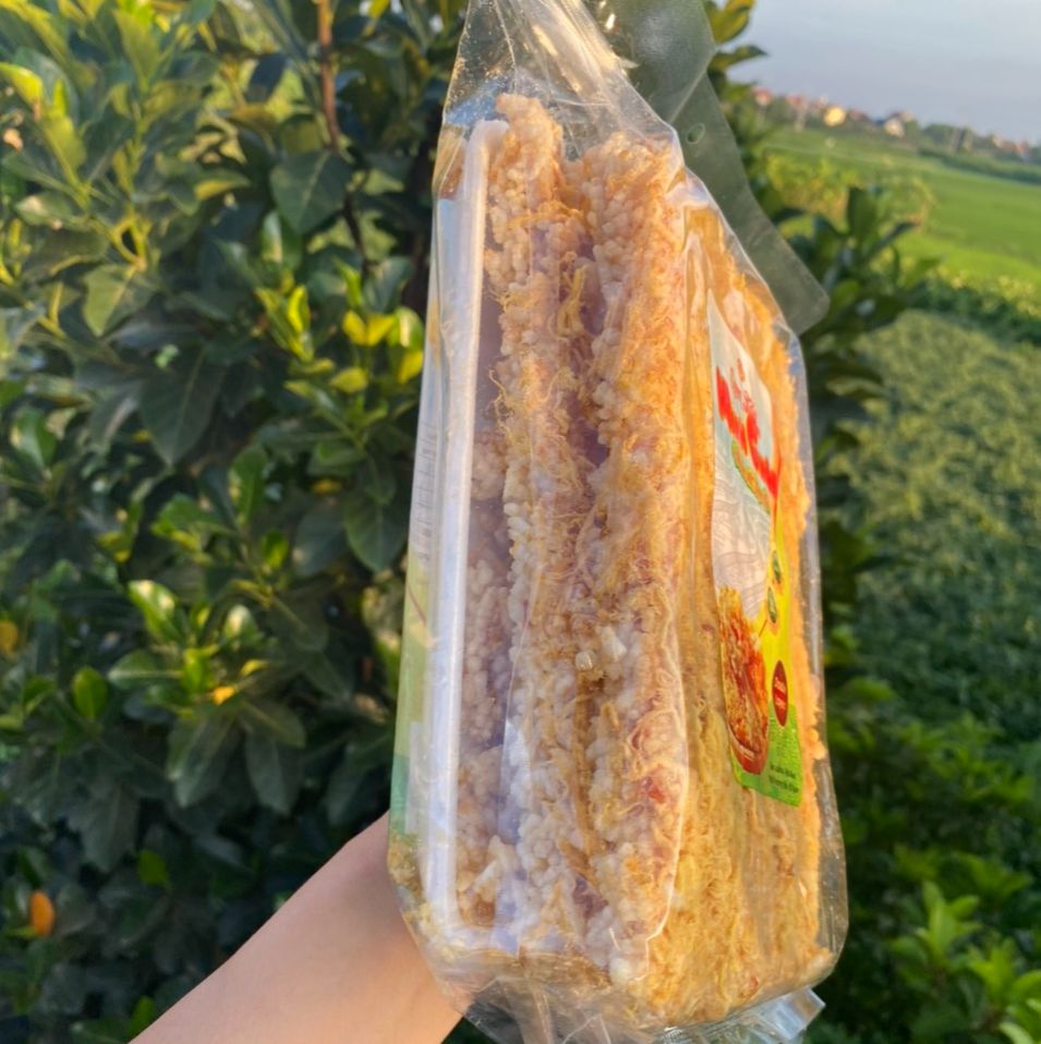 Cơm Cháy (Cơm Sấy) Minh Châu Loại Ngon Nhiều Ruốc 250g
