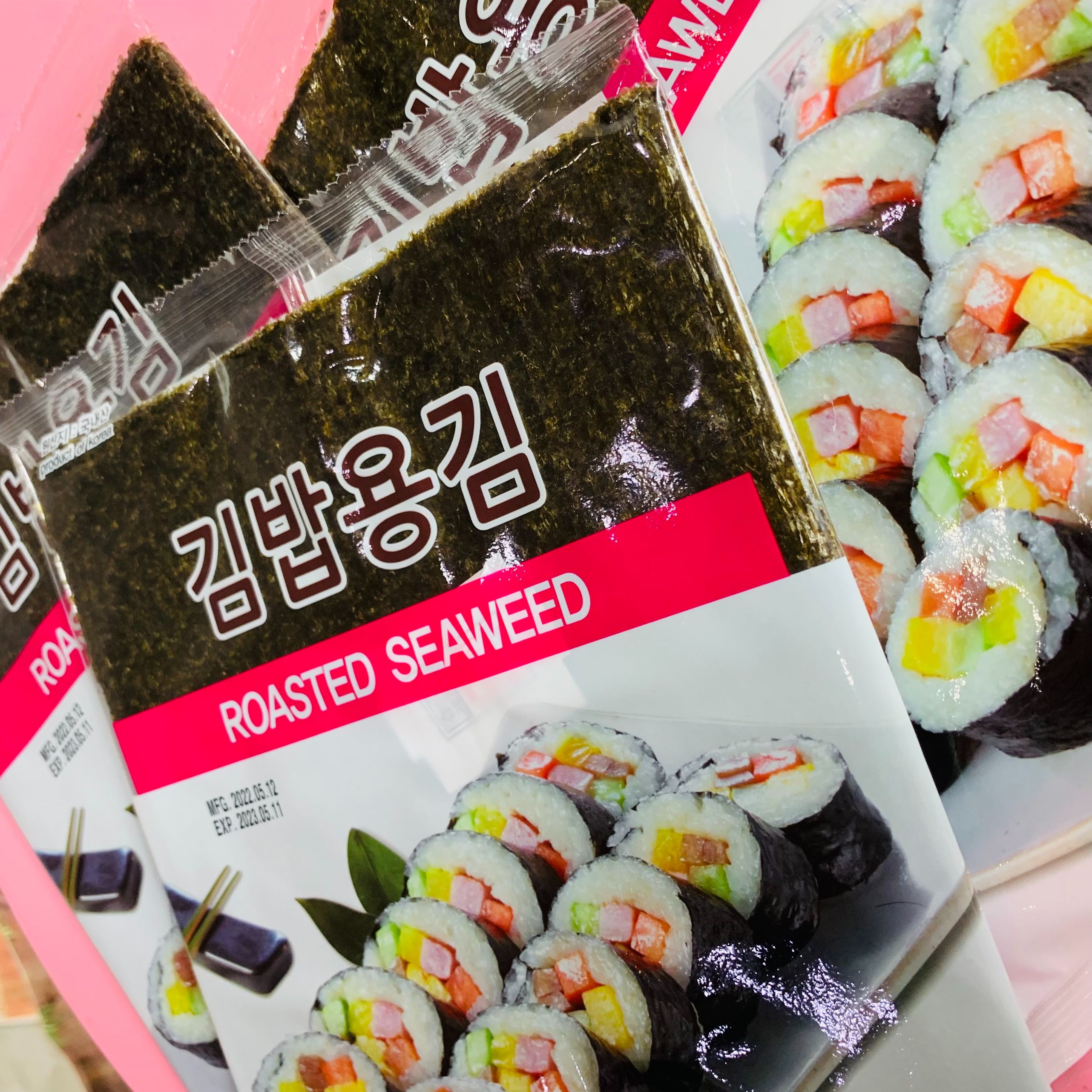 TẢO (rong biển ) CUỘN CƠM, Gimbap Hàn Quốc(10 LÁ )