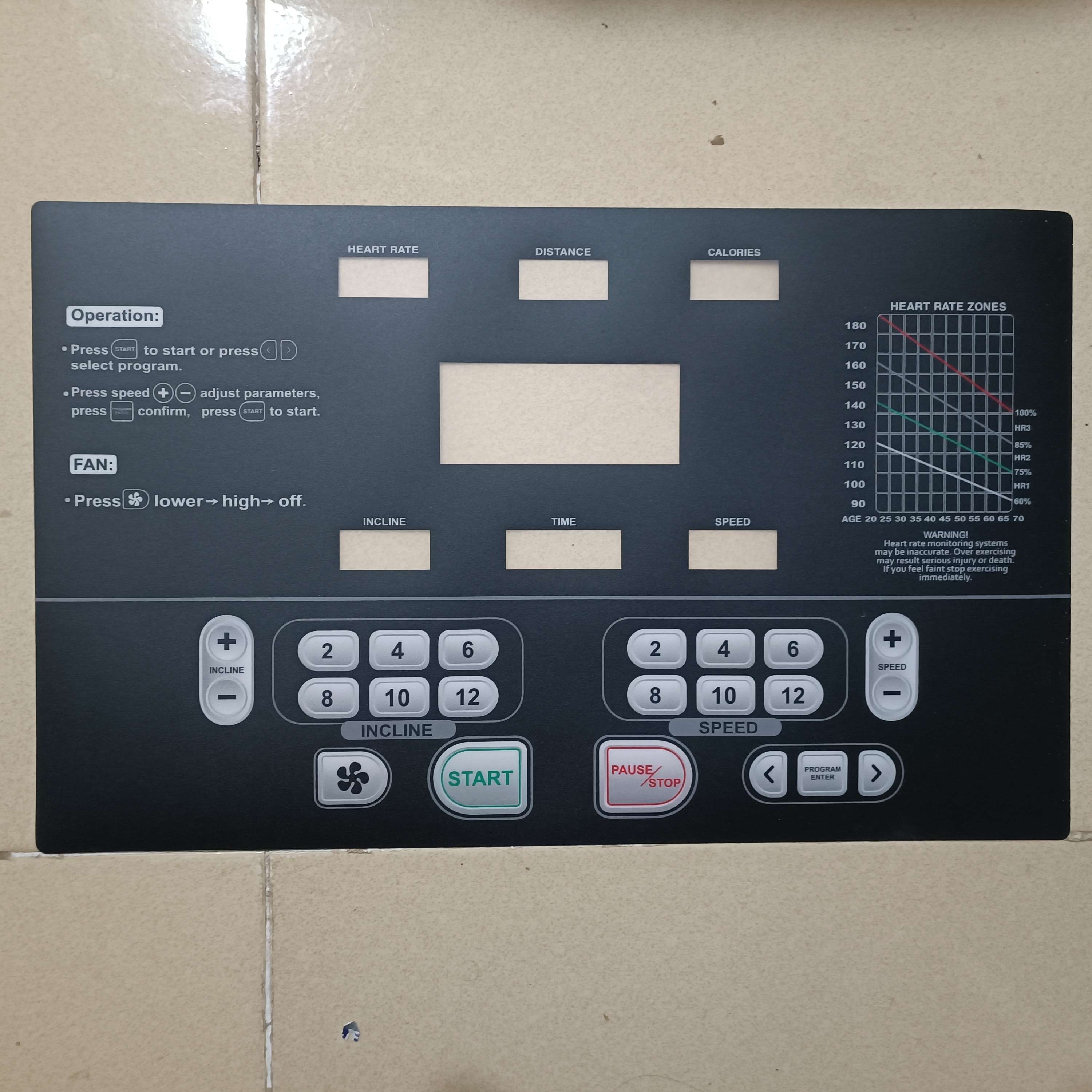 Decal máy chạy bộ Impulse PT300,RT500