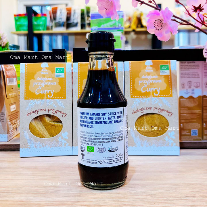 Nước tương tamari hữu cơ PBFarm 200ml